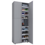 Möbelix Schuhschrank Lona Xxl Grau 9 Fächer B: 70 Cm