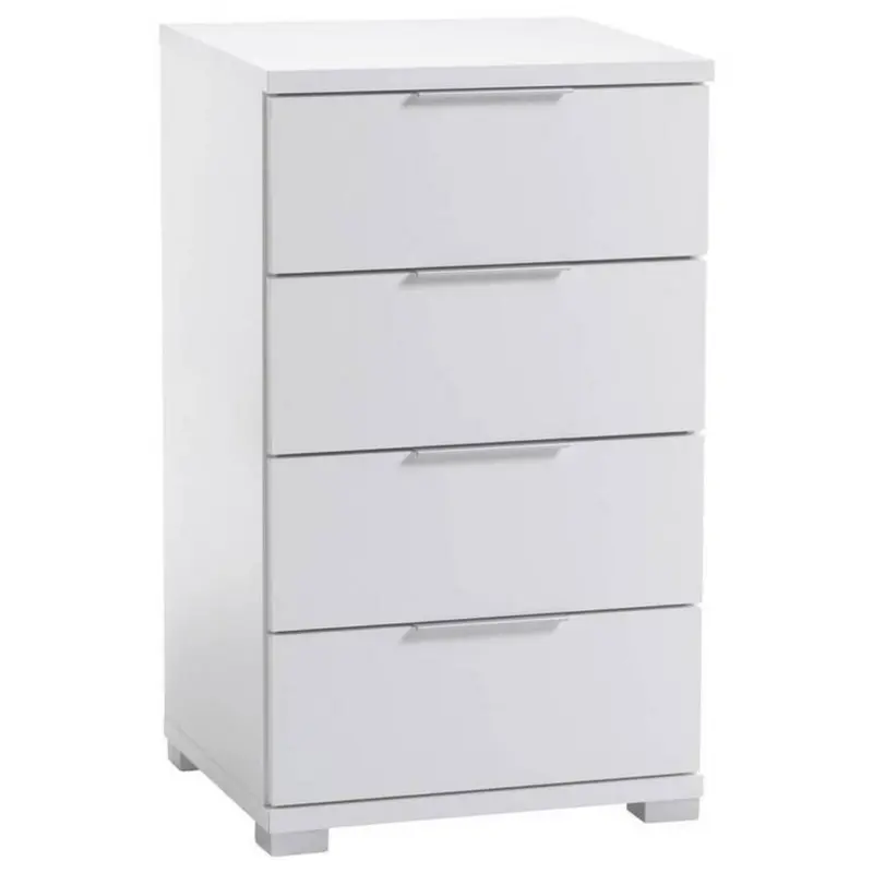 Nachtkästchen Weiß H: 79 Cm
