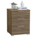 Möbelix Nachtkästchen Nuss Dekor H: 61 cm