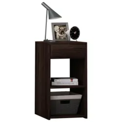 Beistelltisch Mit Schublade Sledo Maxi, Walnuss Dekor