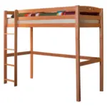 Möbelix Hochbett Echtholz Massiv 90x200 Tolly R Buche