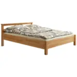 Möbelix Doppelbett Echtholz Massiv 140x200 Merci, Buche