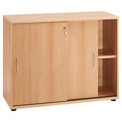 Aktenschrank versperrbar Serie 4000 Buche Dekor B 100 cm