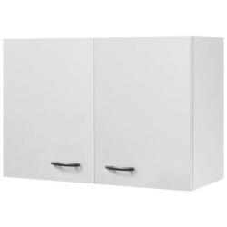 Küchenoberschrank Wito 80 cm Weiß 2 Drehtüren