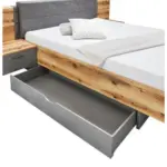 Möbelix Bettkasten 2er-set Alicante B: 137 Cm Betonoxid Mit Rollen