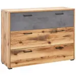 Möbelix Kommode B 120cm Alicante Fichtefarben/grau