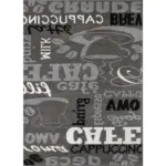 Möbelix Webteppich Grau Naturfaser Rome 80x150 cm