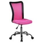 Möbelix Jugenddrehstuhl Lukas Lederlook/netz Pink Bis 60 Kg