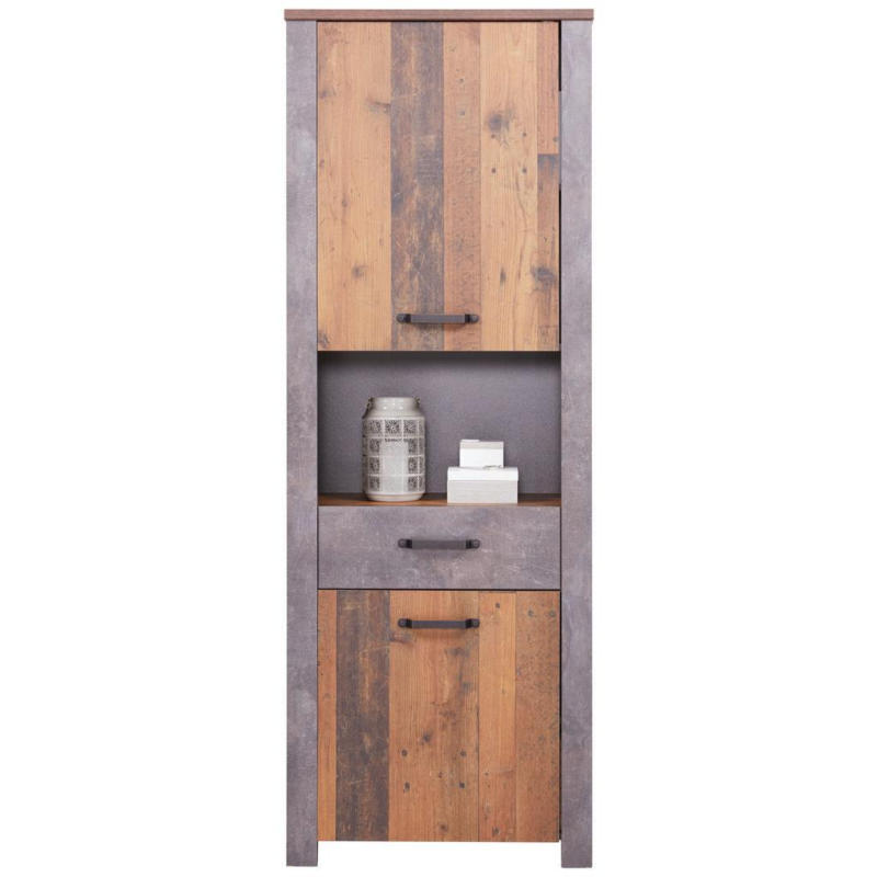 Mehrzweckschrank Ontario Old Style Deko Bxh 71,4x200 Cm