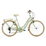 Möbelix Citybike Damen 28 Zoll Casino Grün 6 Gänge