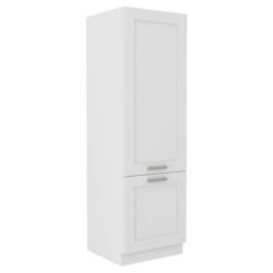 Geschirrschrank Luisa B: 50 Cm Weiß 2 Drehtüren 3 Böden