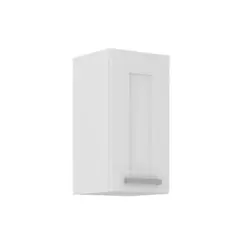 Küchenoberschrank Luisa B: 30 Cm Weiß 1 Drehtür