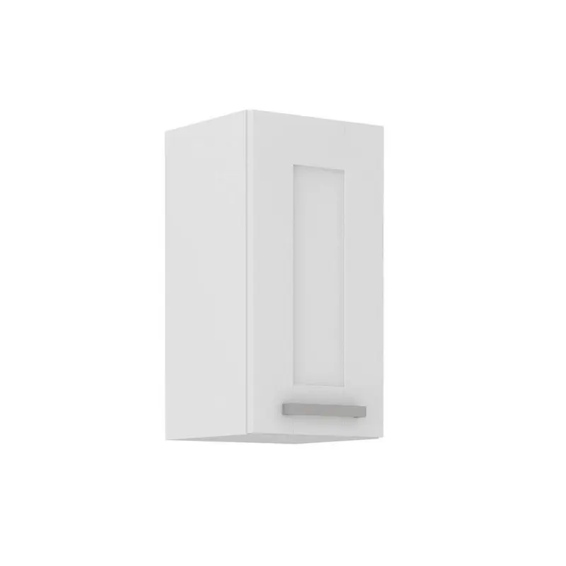 Küchenoberschrank Luisa B: 30 Cm Weiß 1 Drehtür