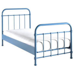 Kinder-/Juniorbett New York 90x200 cm Blau