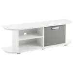 Möbelix Tv-element Yoris B: 141,6 Cm Weiß/grau
