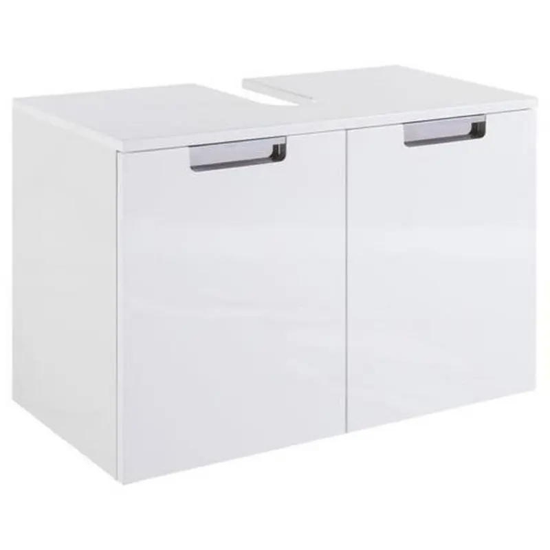 Waschbeckenunterschrank Hängend Mars B: 65 cm Weiß