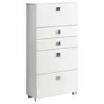 Möbelix Midischrank mit Laden Quadra B: 65 cm Weiß