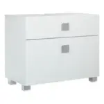 Möbelix Waschbeckenunterschrank Quadra B: 65 cm Weiß