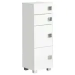 Möbelix Unterschrank Mit 2 Laden Quadra B: 33 cm Weiß