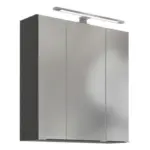 Möbelix Spiegelschrank Arezzo Mit Led 3-Türig Bxhxt: 60x64x20 Cm