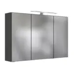 Möbelix Spiegelschrank Arezzo Mit Led 3-Türig Bxhxt: 100x64x20 Cm