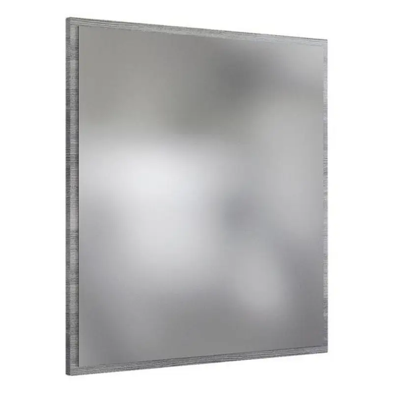 Badspiegel Arezzo BxH 60x64 cm Rahmen Graphit Dekor