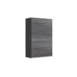 Möbelix Hängeschrank Arezzo B: 40 Cm, Graphit/eiche Dekor Mit Drehtür