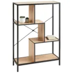 Möbelix Regal Industrial Iii B: 80 Cm Eiche Dekor/schwarz