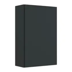 Hängeschrank Pienza B: 40 cm Graphit Dekor mit Drehtür