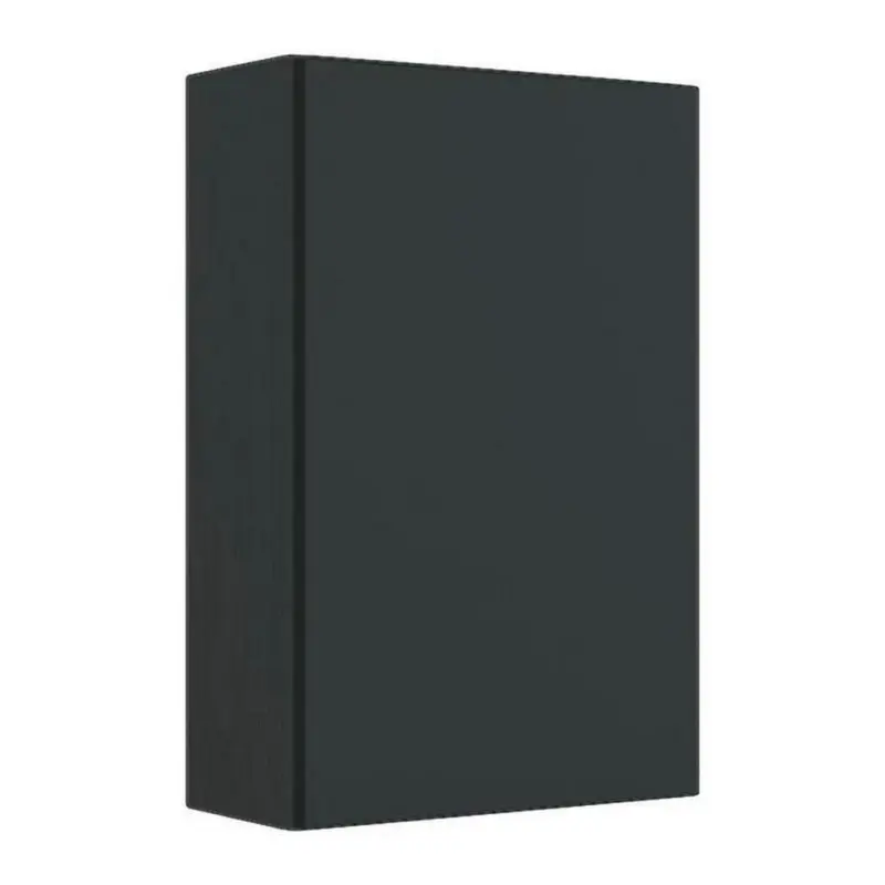 Hängeschrank Pienza B: 40 cm Graphit Dekor mit Drehtür