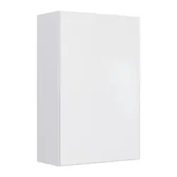 Hängeschrank Pienza B: 40 Cm Weiß Dekor Mit Drehtüre