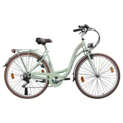 Citybike Damen 28 Zoll Eden Mintgrün 6 Gänge