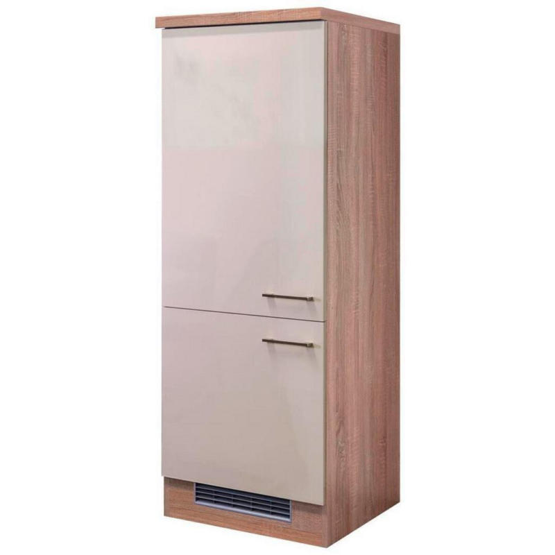 Kühlschrank-Umbauschrank Nepal B: 60 cm Kaschmir Glanz