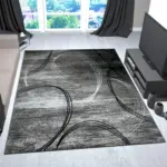 Möbelix Webteppich Grau Naturfaser Tibet 80x150 cm