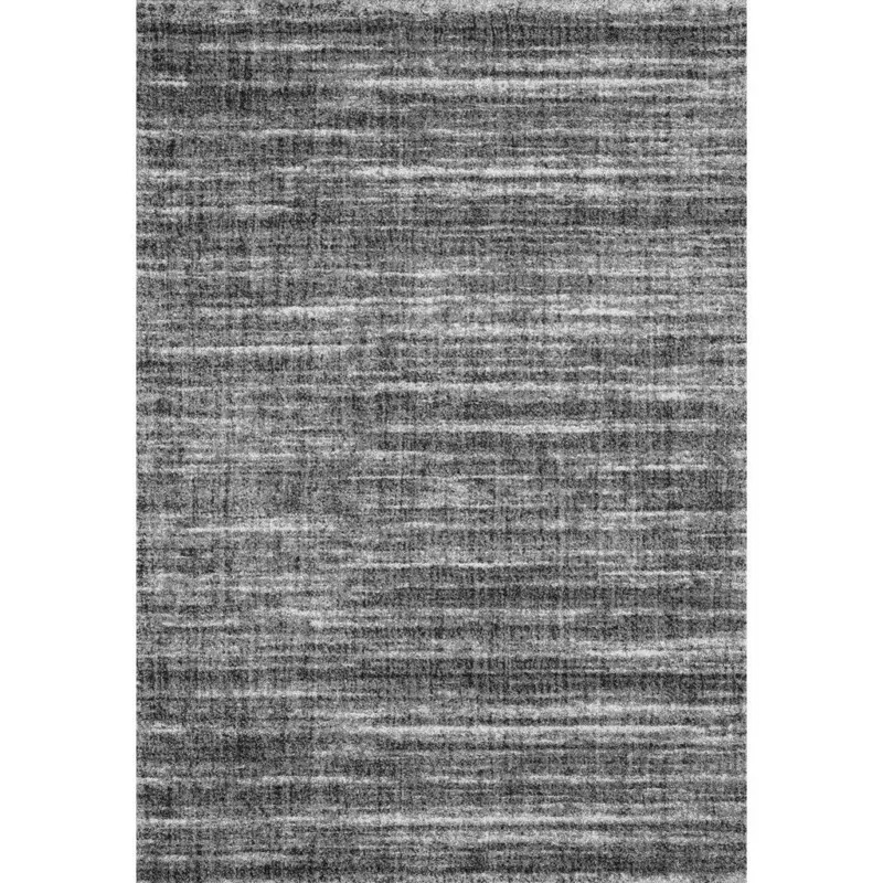 Webteppich Anthrazit Naturfaser Parma 80x300cm
