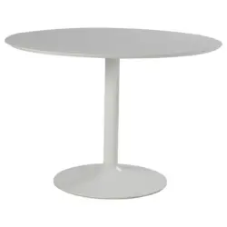 Esstisch Rund Ibiza Ø 110 cm Weiß
