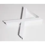 Möbelix Bankgestell Stahl Weiß Bxh: 40x42 Cm, X-Form