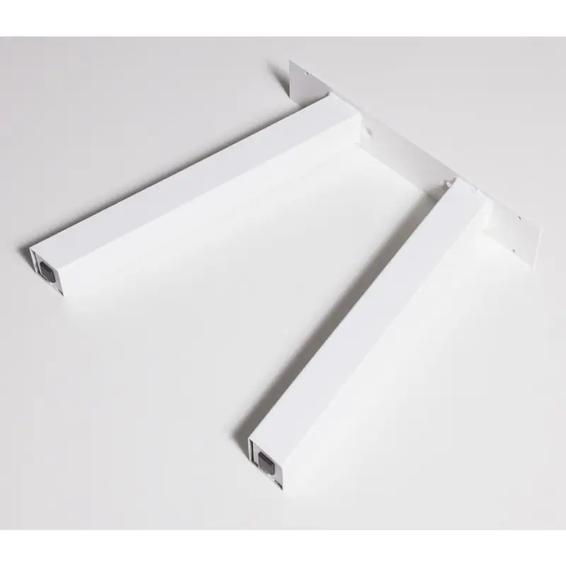 Bankgestell Stahl Weiß Bxh: 40x42 Cm, A-Form