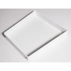 Tischgestell Stahl Weiß Bxh: 70x71 Cm, V-Form