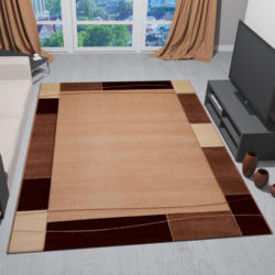 Webteppich Beige Naturfaser Cascada Plus 80x300 cm