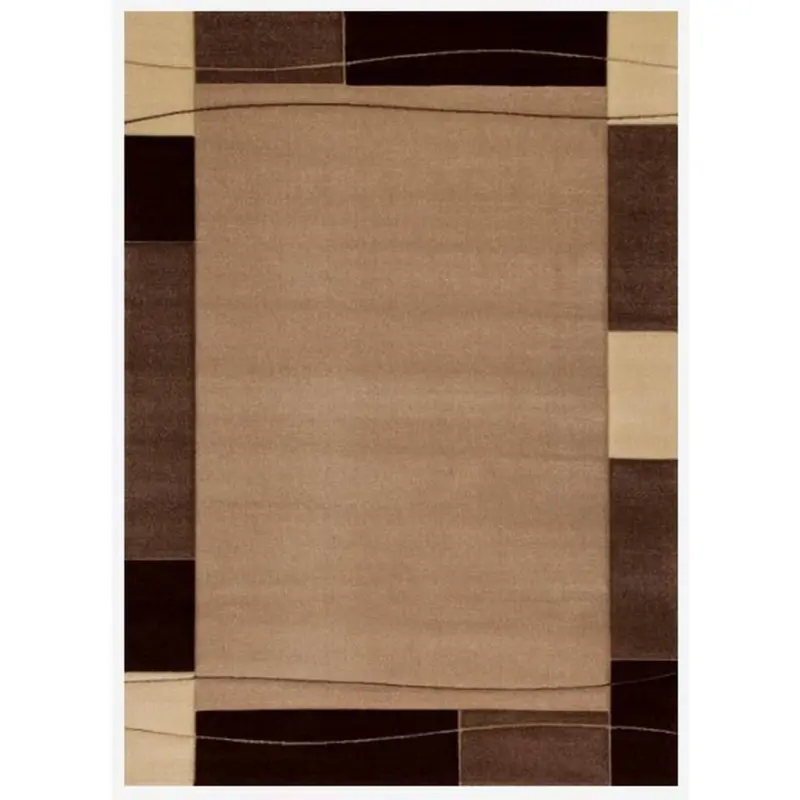 Webteppich Beige Naturfaser Cascada Plus 80x150 cm