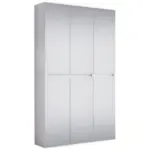 Möbelix Garderobenschrank Mirror Weiß Mit Spiegel B: 111 cm