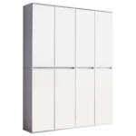 Möbelix Garderobenschrank Mirror Weiß Mit Spiegel B: 148 cm