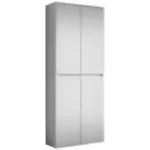 Möbelix Garderobenschrank Mirror Weiß Mit Spiegel B: 74 Cm