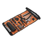 Möbelix Werkzeugset Mechaniker-Set 72--Teilig., Faltbare Tasche