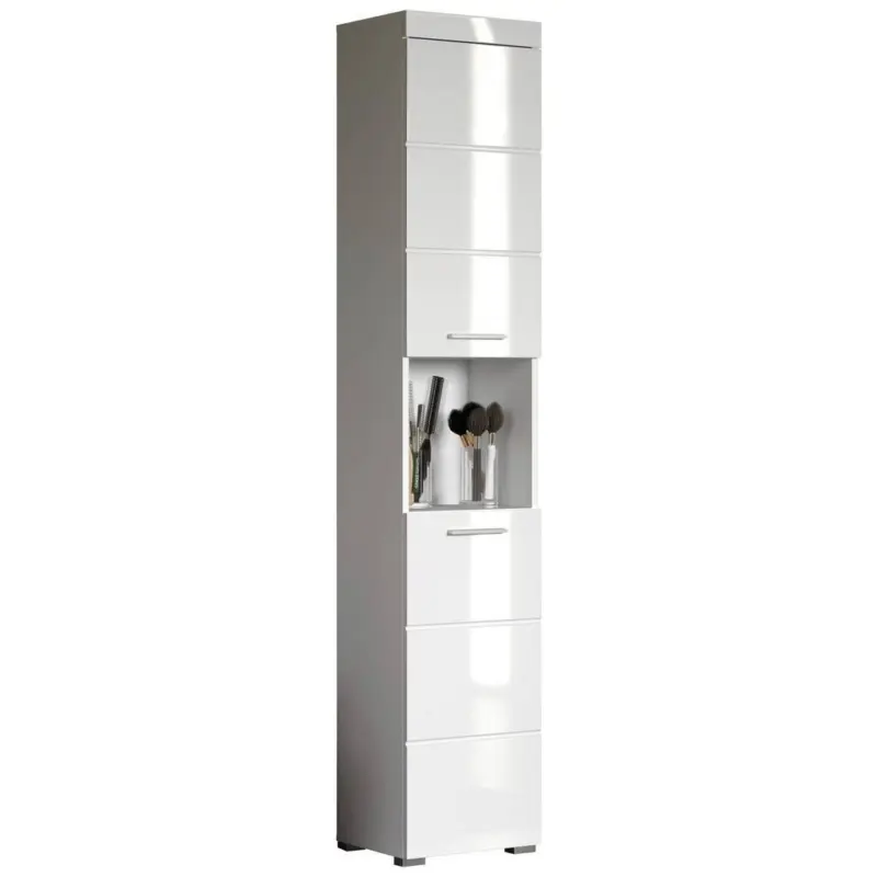 Hochschrank Amanda B: 37 Cm Weiss