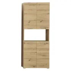 Hochschrank Amanda B: 73 Cm Eichefarben