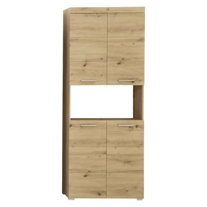 Hochschrank Amanda B: 73 Cm Eichefarben