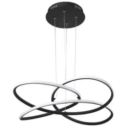 LED-Hängeleuchte Panda H: 120 cm 1-Flammig