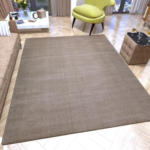 Möbelix Hochflor Teppich Beige Sienna 80x150 cm